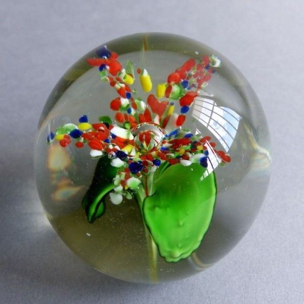 Glass Paperweight From Murano. Italy 1960 – 1970