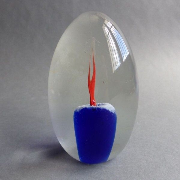 Glass Paperweight From Murano. Italy 1960 – 1970