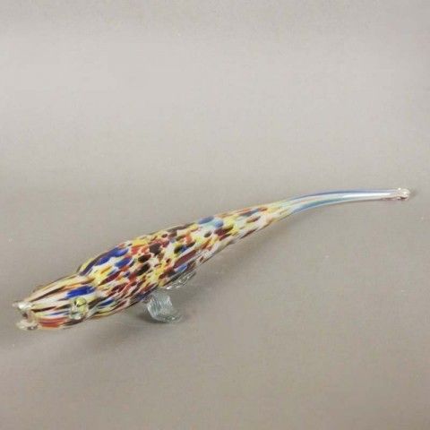 Amfibie Made Of Multicolored Murano Glass. 1950 1959