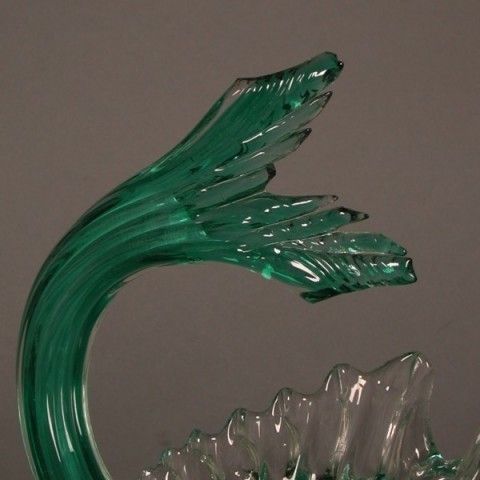 photo furniture Big Glass Fish. Murano. Italy. 1960   1965