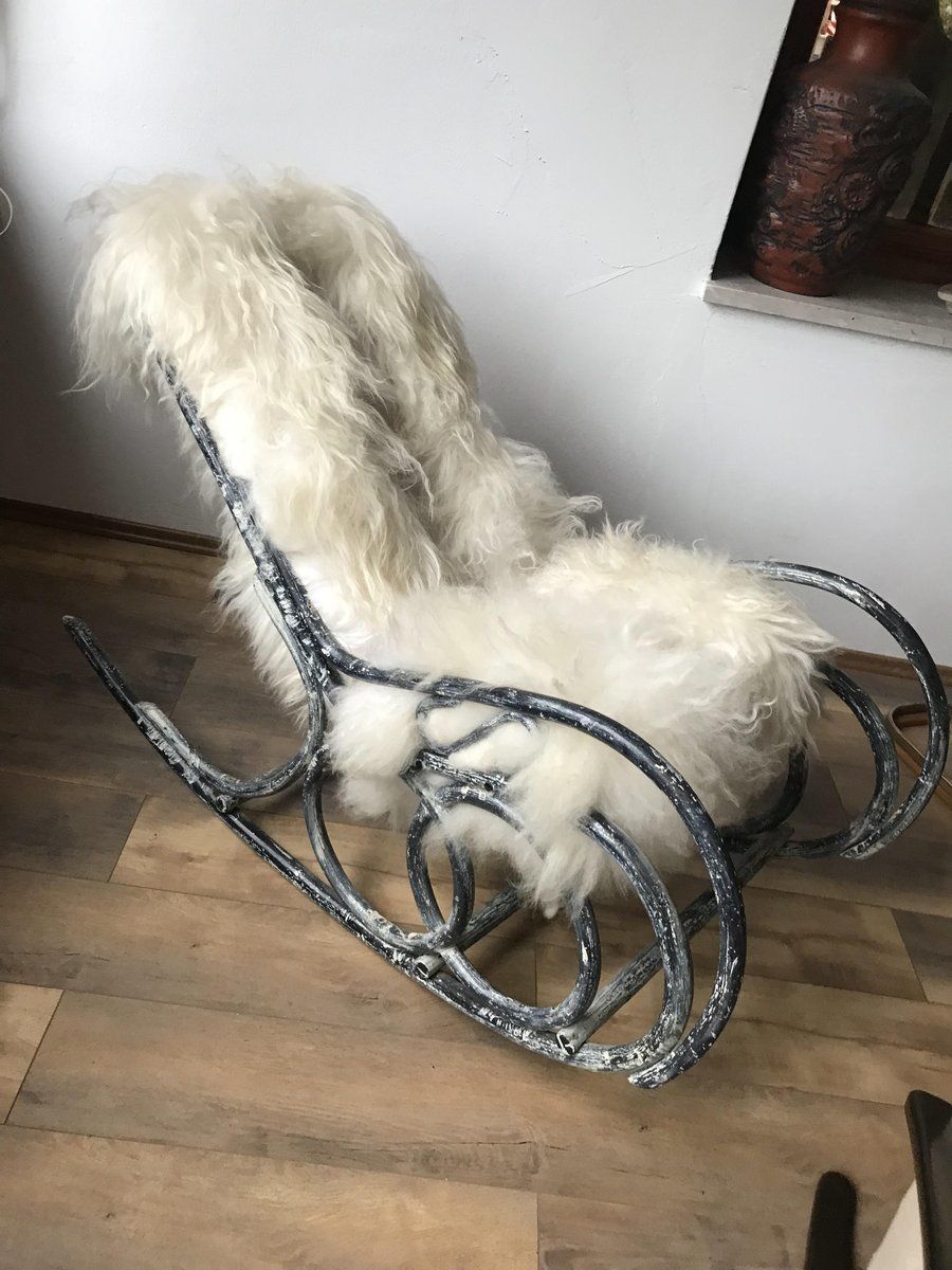 Antique Rocking Chair From Thonet