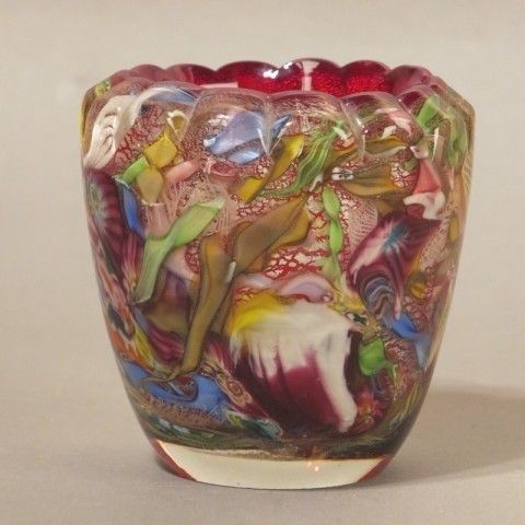 Murano Vase  Dino Martens Italy 1950   1959