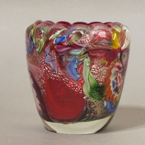 Murano Vase  Dino Martens Italy 1950   1959 photo vinterior