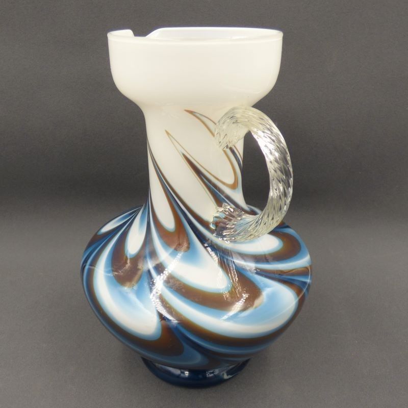 Italian Murano Glass Vase By Carlo Moretti, 1970s photo for sale