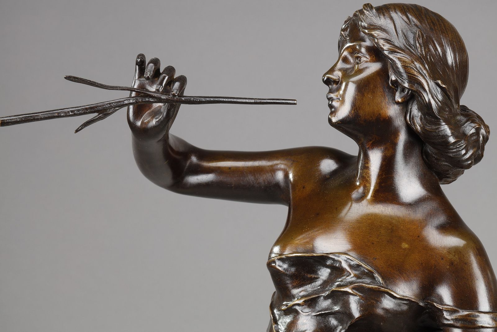 photo buy Bronze Sculpture "La Renown", Signed Julien Causse