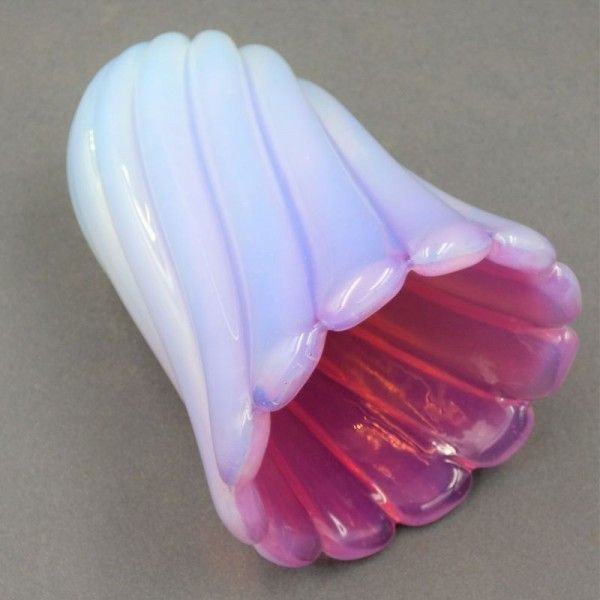 Rare Archimede Seguso Murano Italian Art Glass Vase. 1950   1959 photo for sale