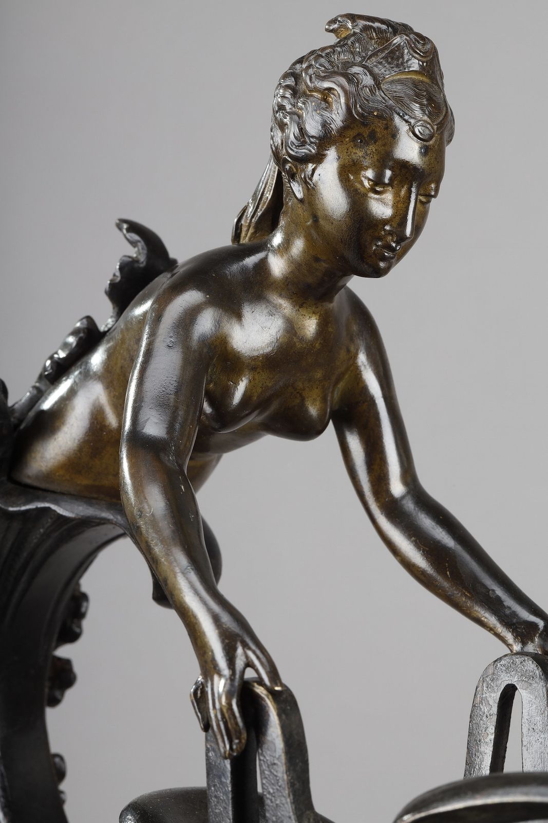 Home Decor Pair Of Decorative Bronze Ewers In The Renaissance Style photo