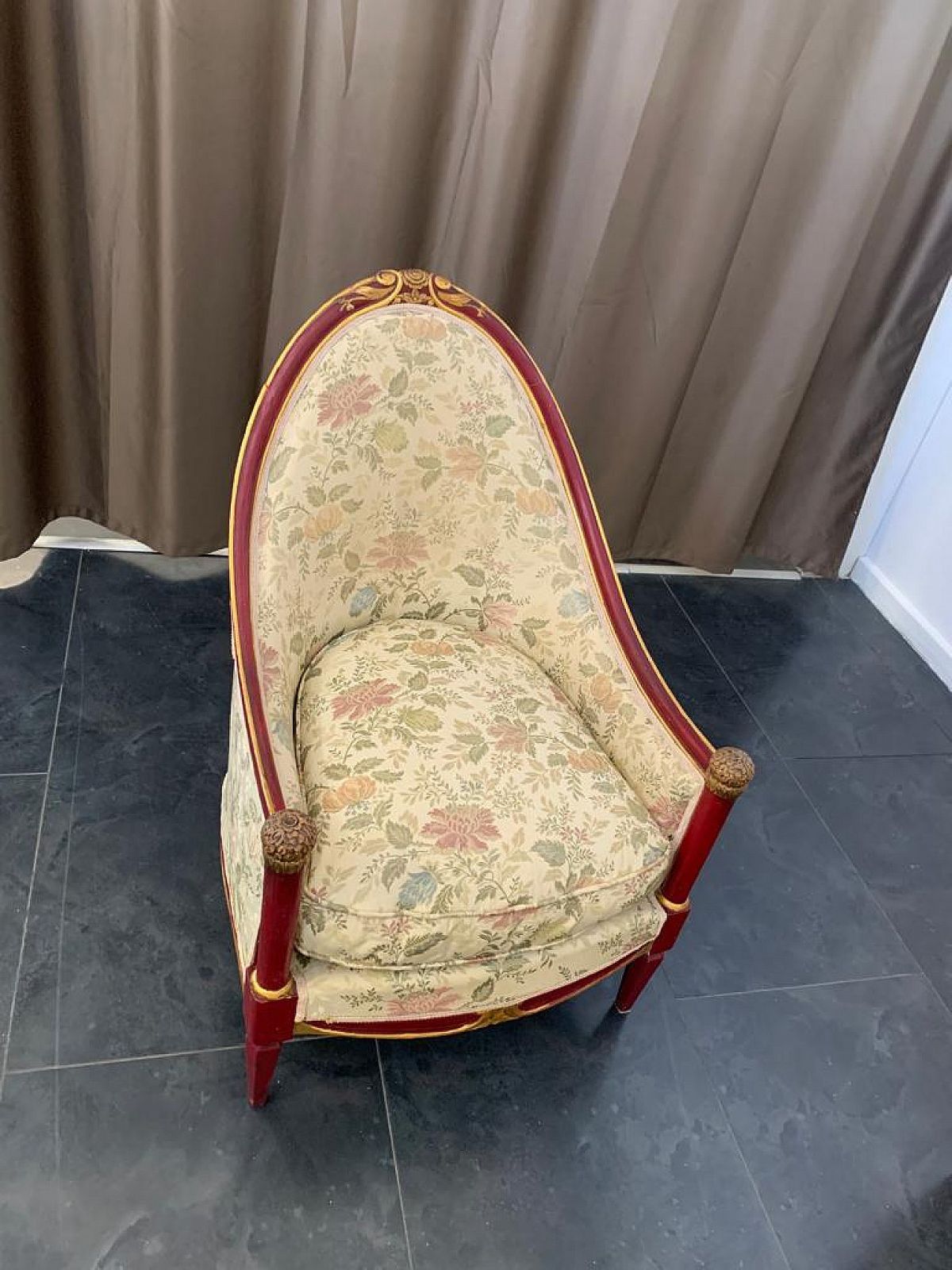photo vinterior Set Of Sofa And 2 Armchairs In Art Deco Style, 1930s