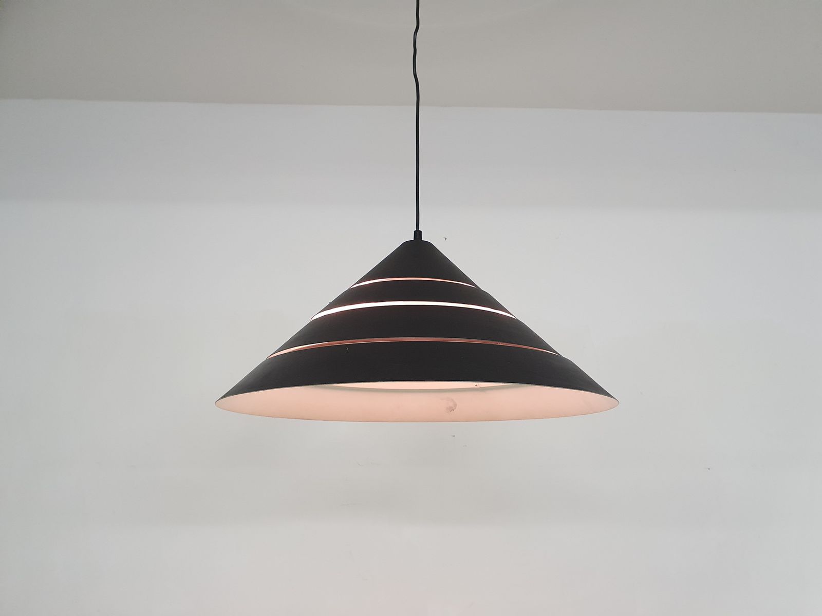Pendant Light By Hans Agne Jakobsson For Ab, Markaryd, Sweden 1980's photo Lighting