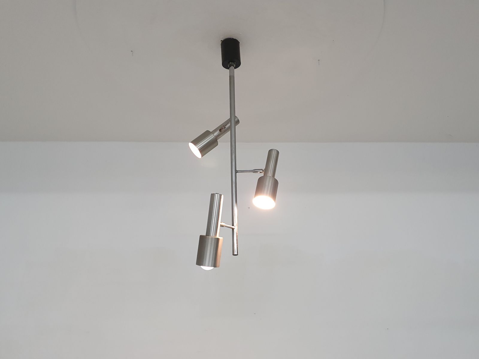 Mid Century Design Plafondlamp Met 3 Spots, Jaren 1960 photo furniture