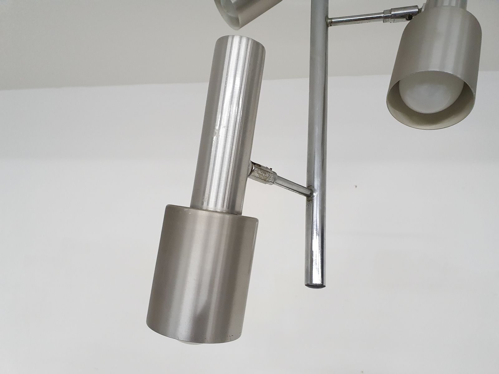 Mid Century Design Plafondlamp Met 3 Spots, Jaren 1960 photo for sale