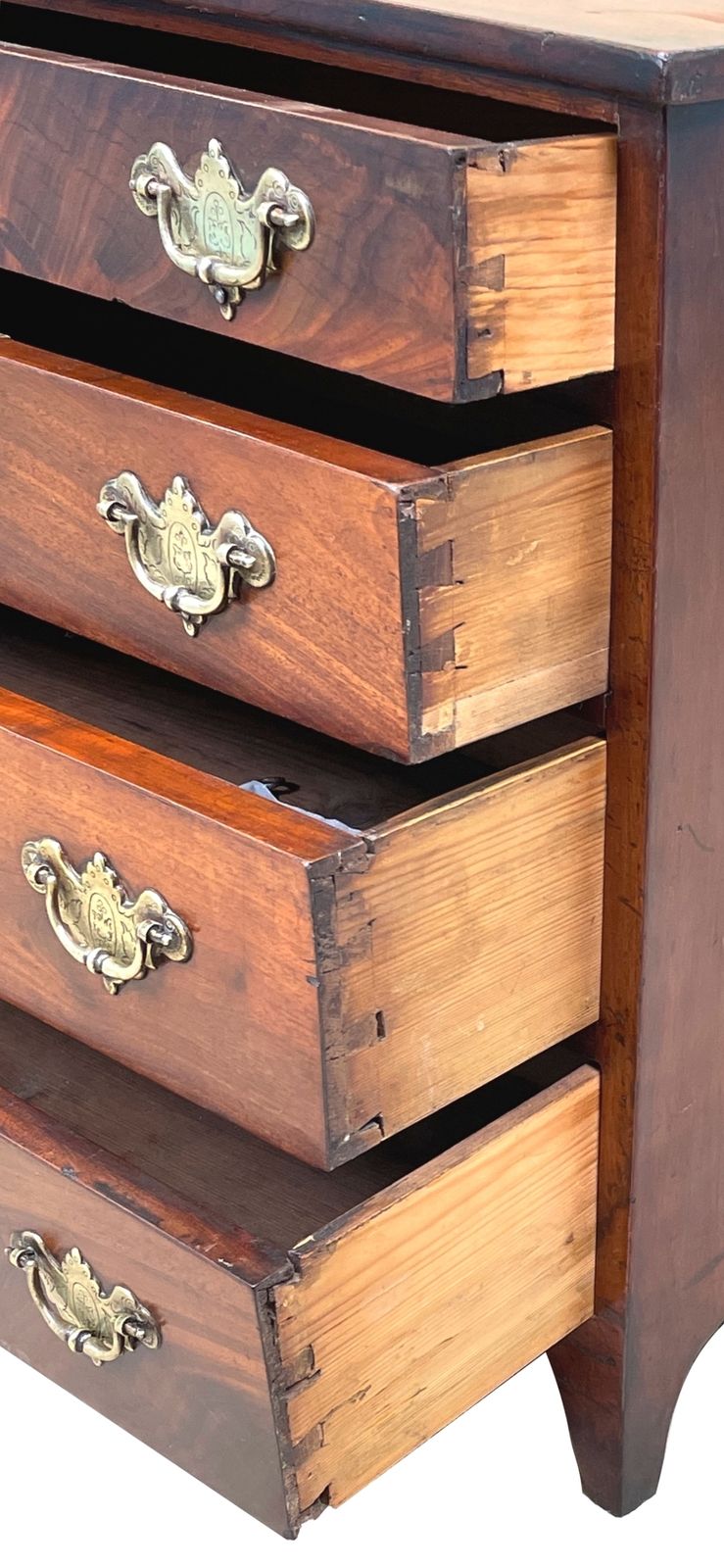 Georgian Mahogany Miniature Chest photo for sale