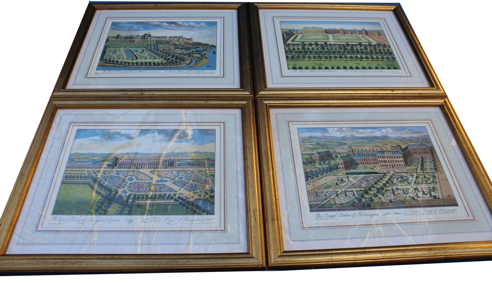 Vintage Engravings Of The Royal Palaces England Interior Design Pieces photo Art