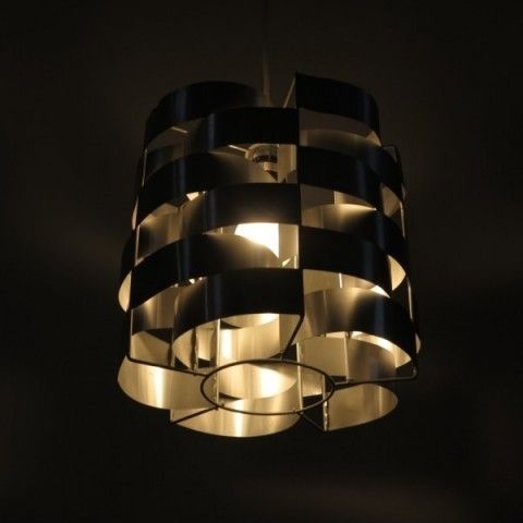 Design Aluminium Pendant. May Sauze. France. 1970. photo furniture