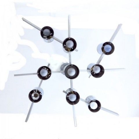 869.0 Gaetano Sciolari Cubes Chandelier. Italy 1960   1970 photo