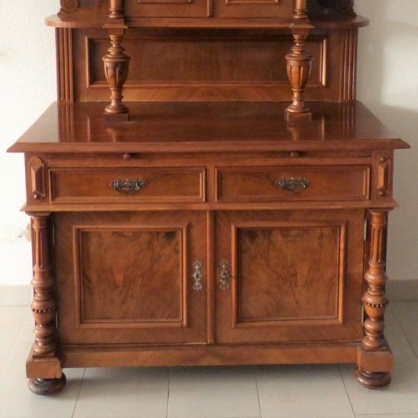 Antique Wilhelminian Buffet 1850   1880 photo for sale