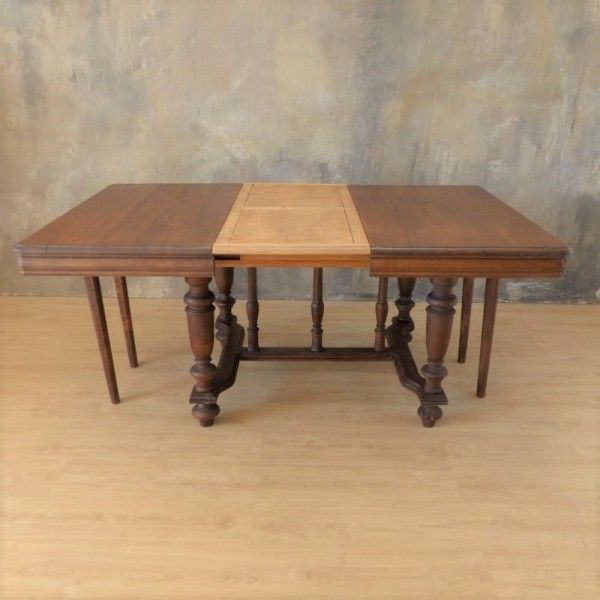 Antique Wilhelminian Dining Table 1850   1880  Extendable 310 Cm photo Furniture