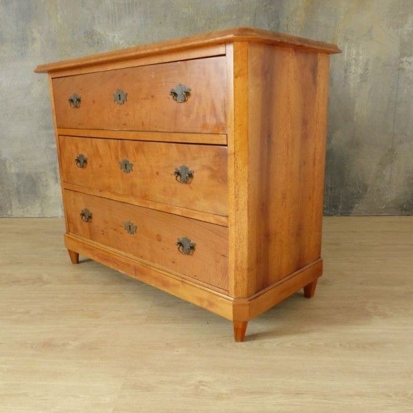 Biedermeier Chest With Three Drawers 1820 1850
