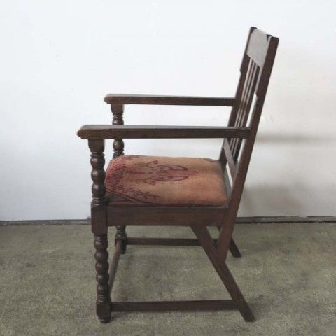 Furniture Art Nouveau Armchair With Original Upholstered 1900   1920 photo