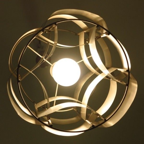 Aluminium Chandelier By Max Sauze. France 1970   1975 photo Lighting