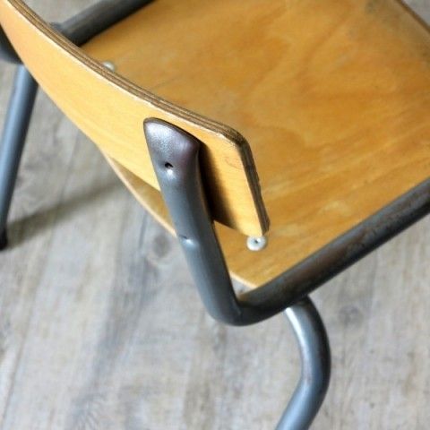 School Chair In The Style Of Prouve. photo vinterior