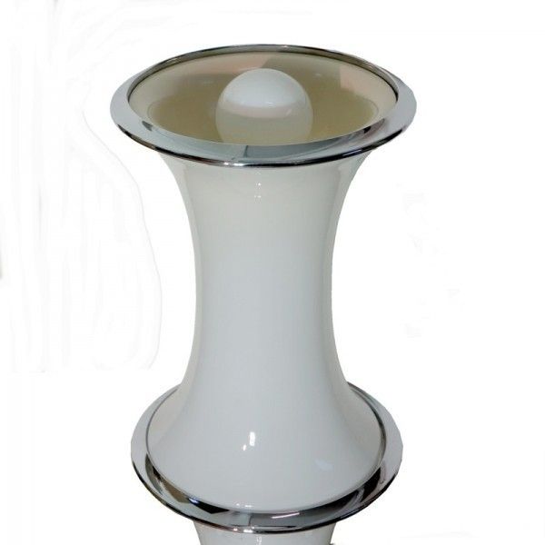 Chromed Design Floorlamp "Bamboo". Enrico Tronconi 1970   1975 photo for sale