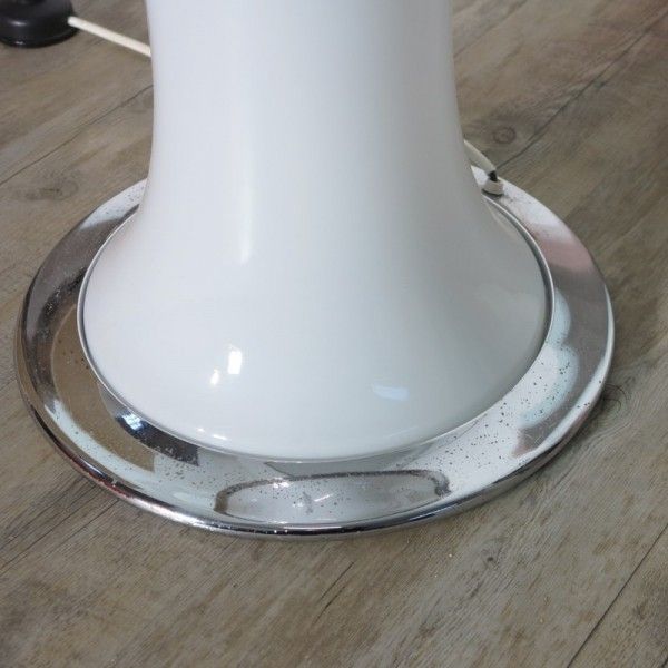 Chromed Design Floorlamp "Bamboo". Enrico Tronconi 1970   1975 photo buy