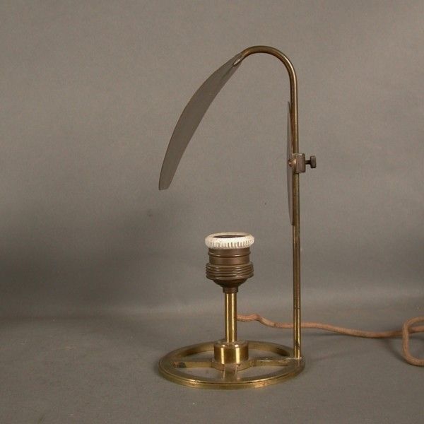 Extraordinary Brass Lamp For Optician. France. 1900   1920 photo vintage