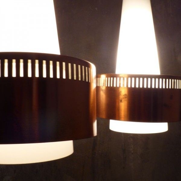 Scandinavian Ceiling Lamp. 1950   1959 photo vintage