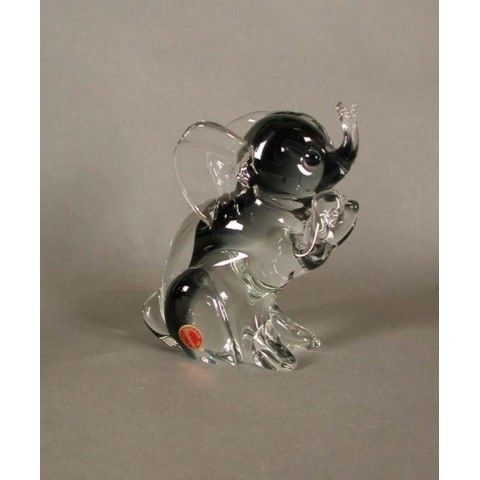 Vintage. Murano. Glass Elephant. Italy. 1950   1955. photo buy