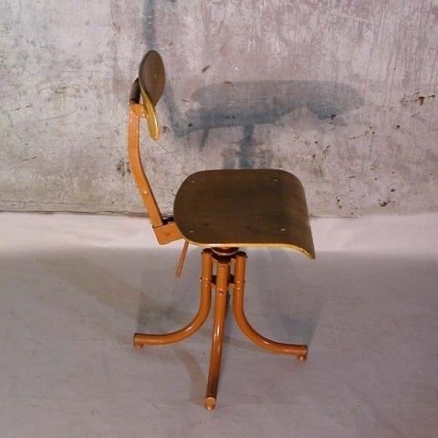 Industrial Design Office  Swivel Chair France 1920   1930 photo for sale