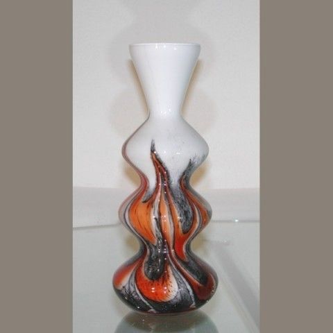Vintage. Murano Glass Vase. Carlo Moretti. 1970