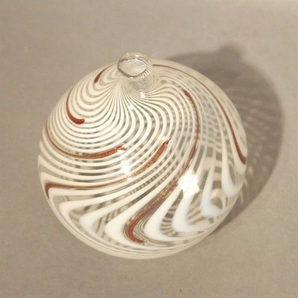 Vintage Lauscha Bimini Glass Vase. 1960   1970 photo 52.0