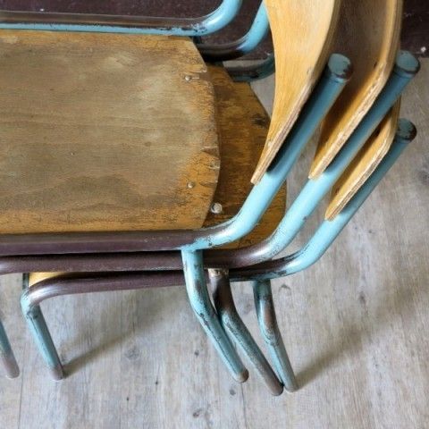 School Chair In The Style Of Prouve France 1950   1955 photo Furniture
