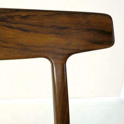 Set Of Four Dining Chairs By Henning Kjaernulf For Bruno Hansen 1955 photo 2607.0
