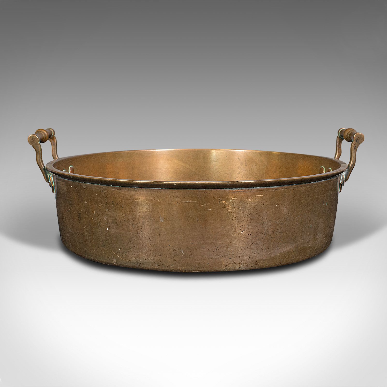 Antique Country House Braising Pan, English, Bronze, Cooking Pot photo buy