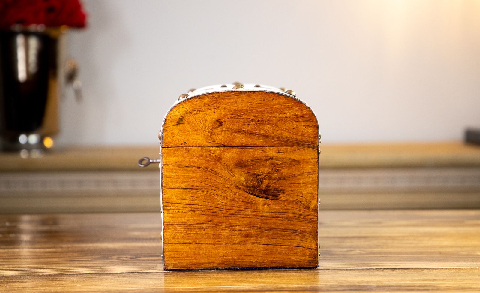 photo for sale Light Rosewood French Tea Caddy 1890