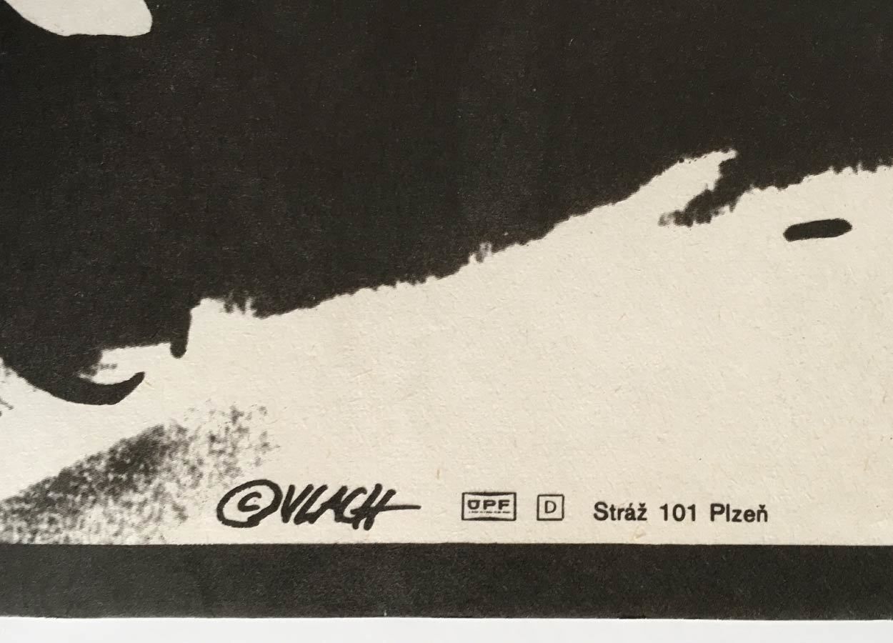 Original Film Poster , Same Time, Next Year, Zdeněk Vlach, 1981, Genuine Czech Vintage Print photo 51.0