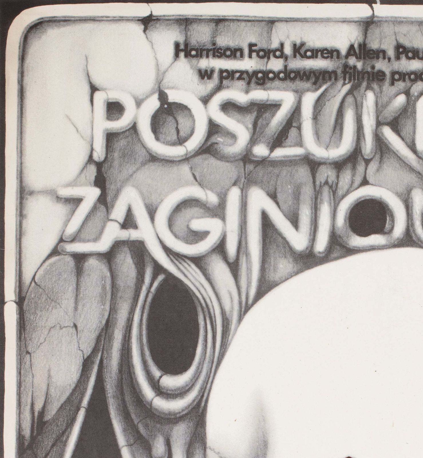 Raiders Of The Lost Ark 1983 Polish B1 Film Poster, Ero photo for sale