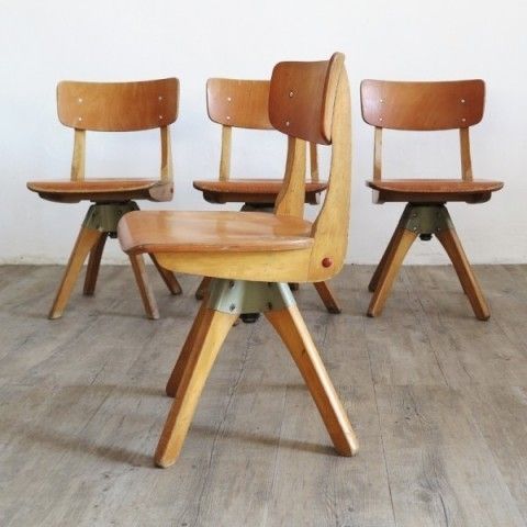 Casala Wood School Chair. Germany 1971. photo furniture