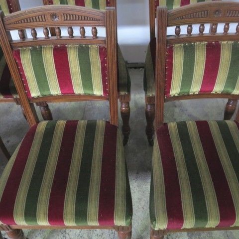 Eight Antique Chairs By Urquhart & Adamson. Liverpool 1860   1880s. Set Of 8 photo vinterior