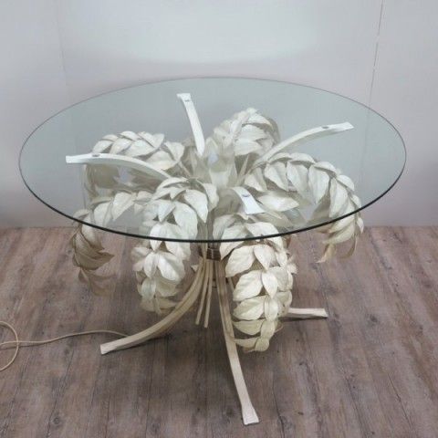 photo buy Metal Table At Hollywood Regency Stil. 1970   1975