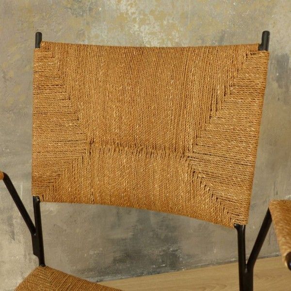 Vintage Rattanchair. Drahtwerke Erlau. 1950   1959 photo for sale