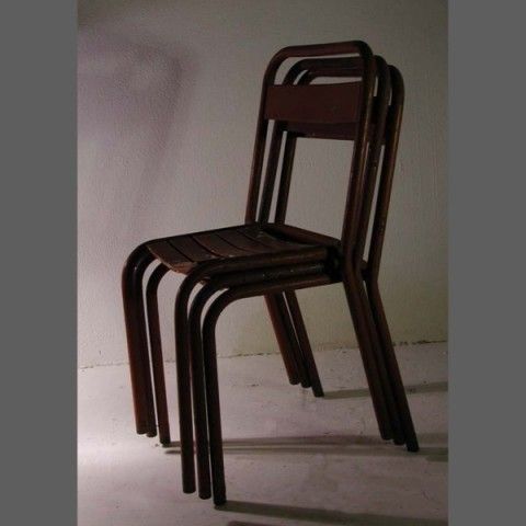 photo buy Vintage. Three Garden Chairs. 1950