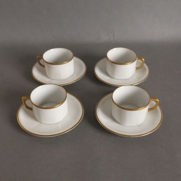 Art Nouveau Mocca   Porcelain Espresso Service For Four Persons. 1900   1920 photo furniture