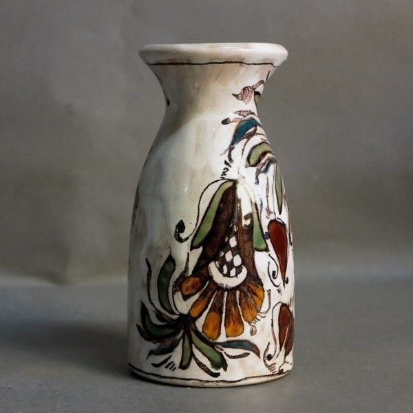 Ceramic Vase. Elio Schiavon. Erhart S.K.K. Italy. 1950   1955 photo for sale