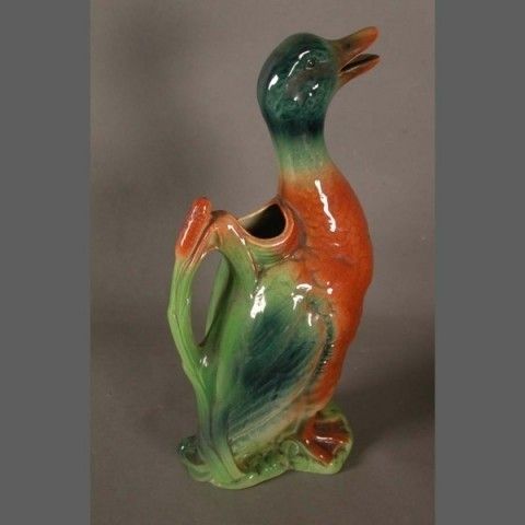 Art Nouveau. Ceramic Water Jug. photo 188.0