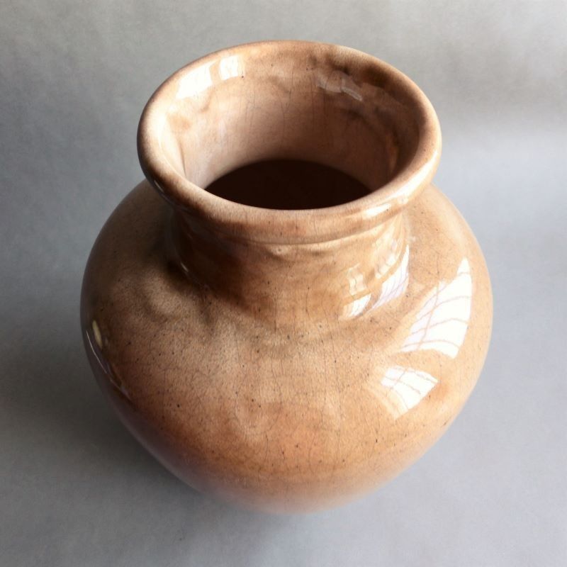 Ceramic Vase From Majolika Rüppurr Karlsruhe. 1930   1940 photo 345.0