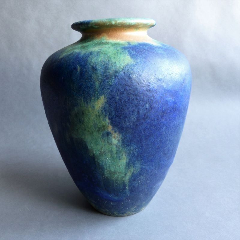 Ceramic Vase From The Karlsruher Majolika. 1950   1959