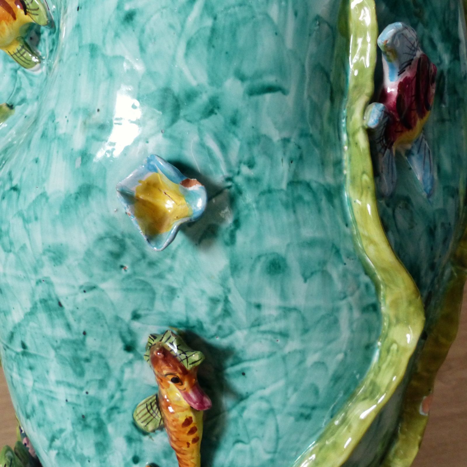 photo buy Ceramic Vase From Vietri Scotto. Italy 1950   1959.